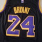Men's Los Angeles Lakers Kobe Bryant #24 Black 2020/21 Swingman Player Jersey