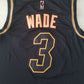 Men's Miami Heat Dwyane Wade #3 NBA Black Swingman Player Jersey