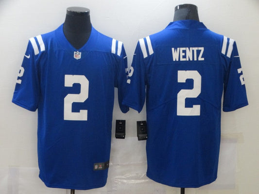 Men's Indianapolis Colts Carson Wentz #2 Blue Game Jersey