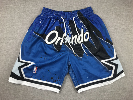 Orlando Magic Blue Swingman Pocket Shorts für Herren