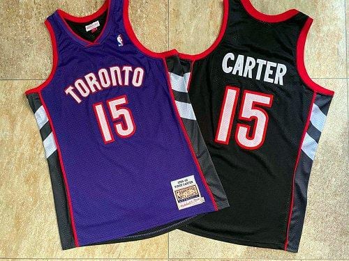 Vince Carter Toronto Raptors Throwback-Trikot
