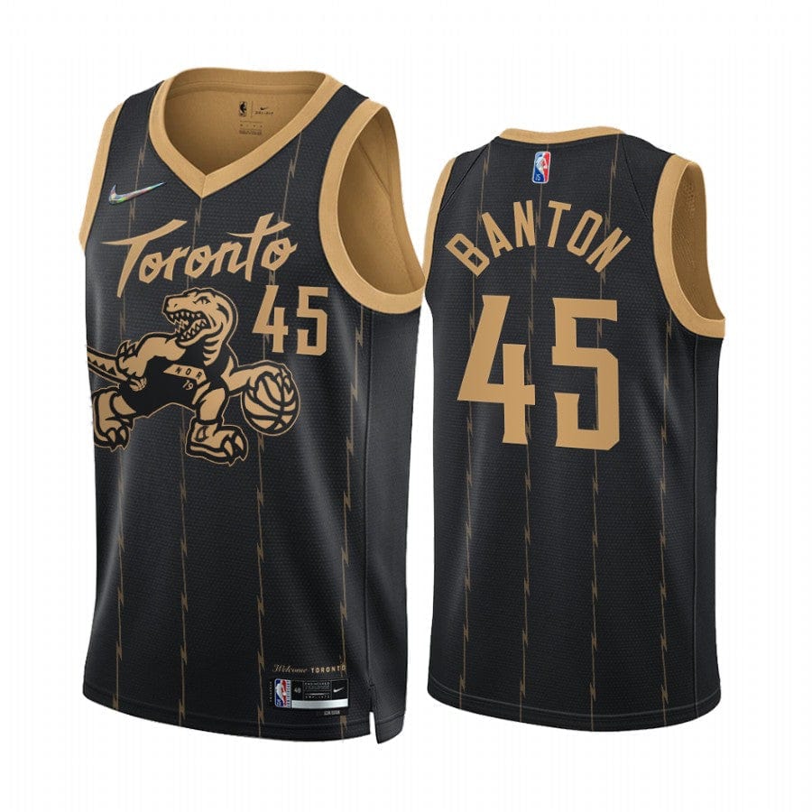 Dalano Banton Toronto Raptors 2021-22 City Edition Trikot