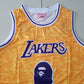 Authentisches Herren-Trikot der Los Angeles Lakers Kobe Bryant 2007–08 Hardwood Classics