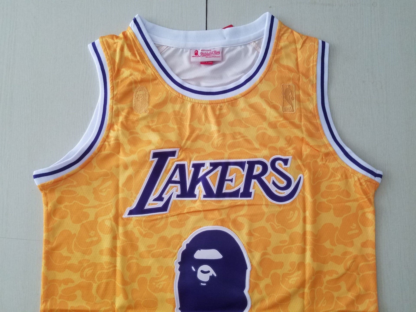 Men's Los Angeles Lakers Kobe Bryant 2007-08 Hardwood Classics Authentic Jersey
