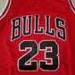 Men's Chicago Bulls Michael Jordan #23 Red Fast Break Replica Player Jersey