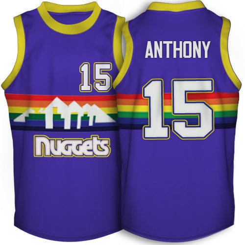Carmelo Anthony Denver Nuggets Throwback Jersey