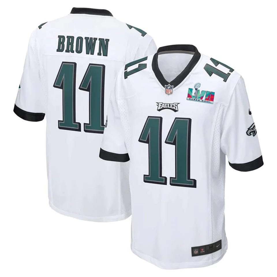 AJ Brown Philadelphia Eagles Super Bowl Jersey