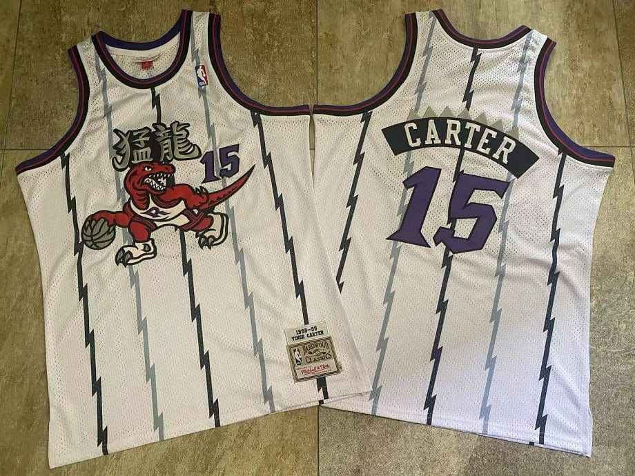 Vince Carter Toronto Raptors Chinese New Year Throwback Jersey