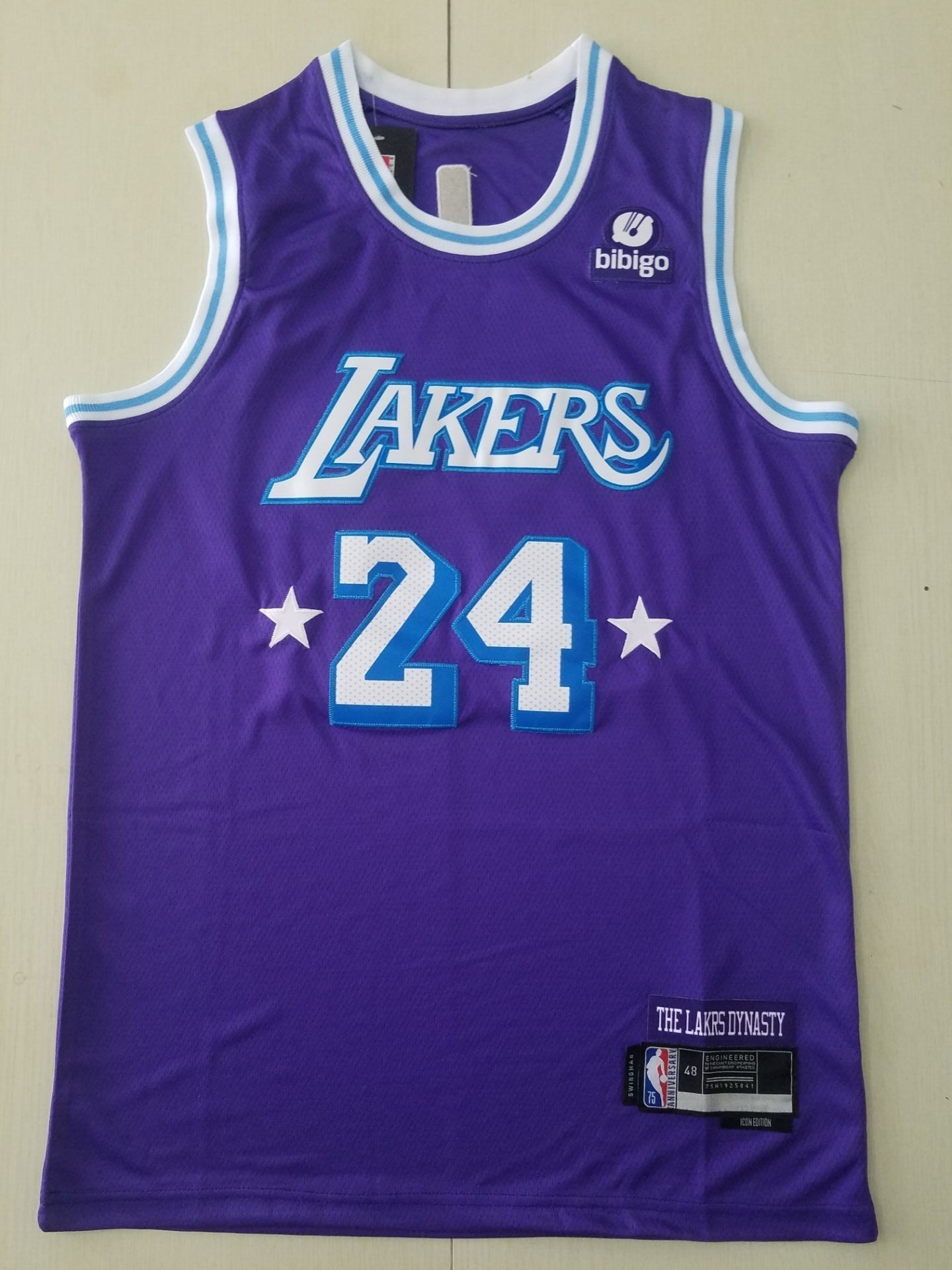 Men's Los Angeles Lakers Kobe Bryant Purple 2021/22 Swingman Jersey City Edition
