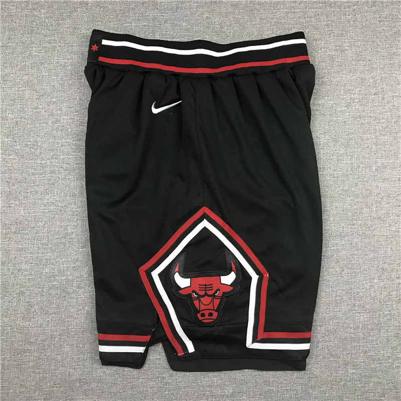 Men's Chicago Bulls Black Basketball Shorts