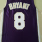 Men's Los Angeles Lakers Kobe Bryant Purple Hall of Fame Hardwood Classics Jersey