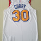Men's Golden State Warriors Stephen Curry #30 White Classic Player Jersey