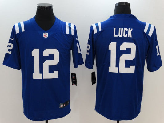 Men's Indianapolis Colts Andrew Luck Blue Game Jersey