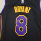 Schwarzes Swingman-Spielertrikot #8 der Los Angeles Lakers Kobe Bryant für Herren