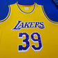 Men's Los Angeles Lakers Dwight Howard #39 NBA Yellow Jersey