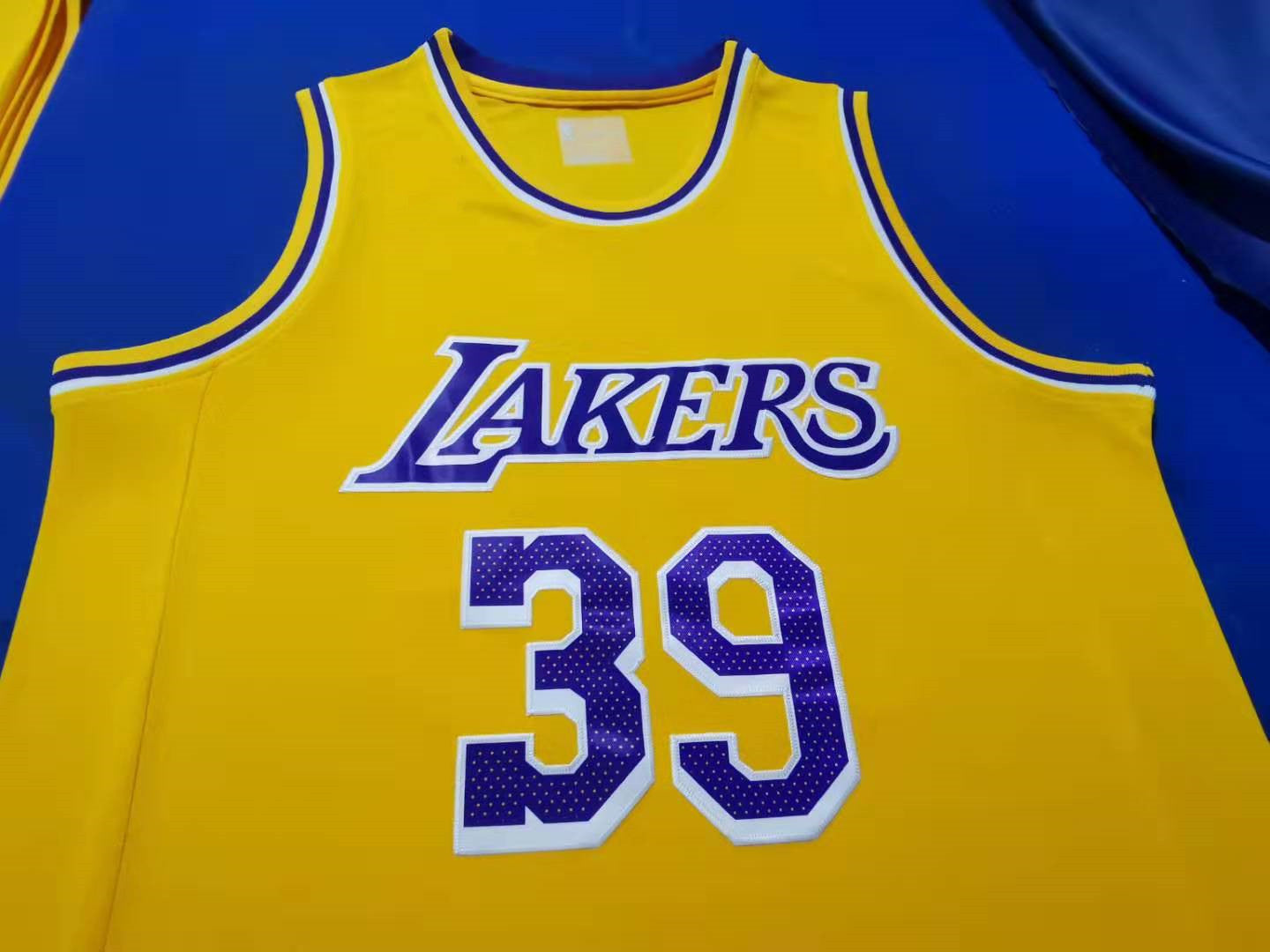 Dwight Howard #39 NBA-Trikot der Los Angeles Lakers in Gelb für Herren