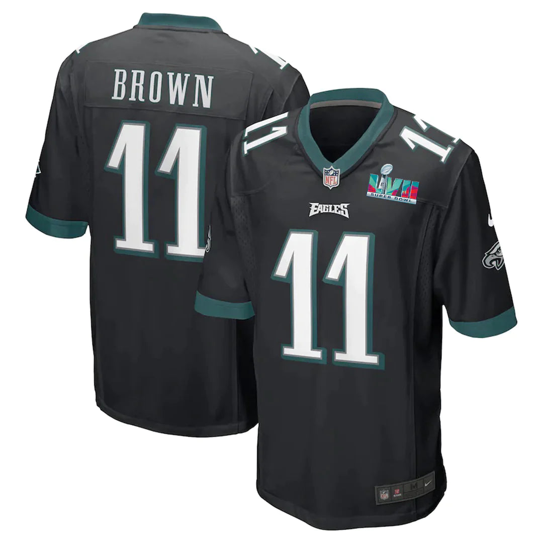 AJ Brown Philadelphia Eagles Super Bowl-Trikot