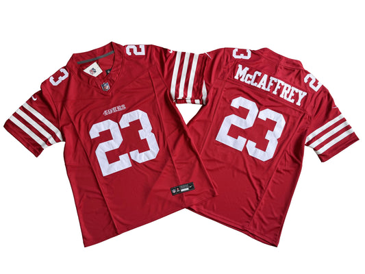 San Francisco 49ers 23# Christian McCaffrey Nike Vapor FUSE Limited Trikot