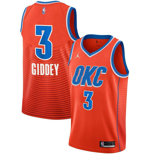 Josh Giddey Oklahoma City Thunder Statement Jersey