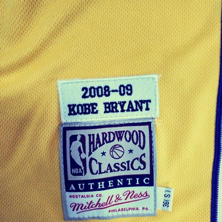 Kobe Bryant Los Angeles Lakers Playoffs Throwback Jersey