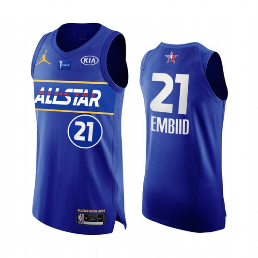 Joel Embiid Philadelphia 76ers 2021 All-Star Game Jersey