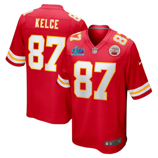 Travis Kelce Kansas City Chiefs Super Bowl Jersey