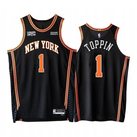 Obi Toppin New York Knicks 2021-22 City Edition Jersey