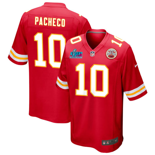 Isiah Pacheco Kansas City Chiefs Super Bowl Jersey