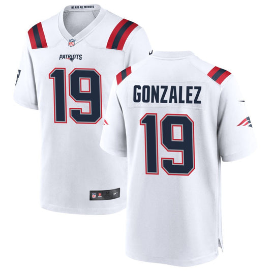 Christian Gonzalez New England Patriots-Trikot