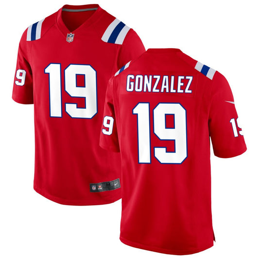 Christian Gonzalez New England Patriots-Trikot