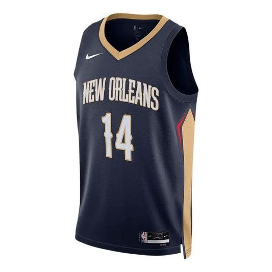 Nike Dri-FIT NBA New Orleans Pelicans Brandon Ingram Icon Edition 2022/23 Swingman-Trikot DN2014-420