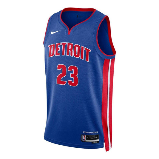 Nike Dri-FIT NBA Detroit Pistons Jaden Ivey Icon Edition 2022/23 Swingman-Trikot DN2004-402