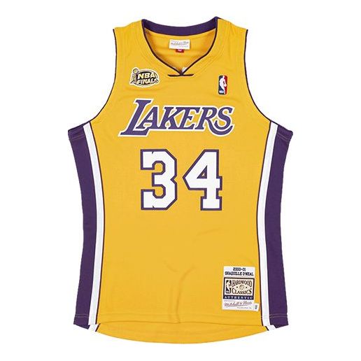 Mitchell & Ness NBA Swingman Jersey Los Angeles Lakers Home 00-01 Shaquille ONeal AJY4SB19104-LALLGPR00SON