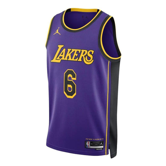 Nike Dri-FIT NBA Los Angeles Lakers Lebron James Statement Edition 2022/23 Swingman Jersey DO9530-505
