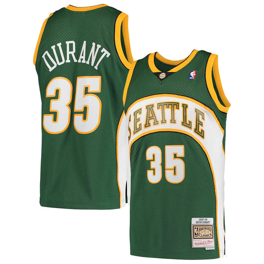 Kevin Durant Seattle Supersonics (Sonics) Jersey