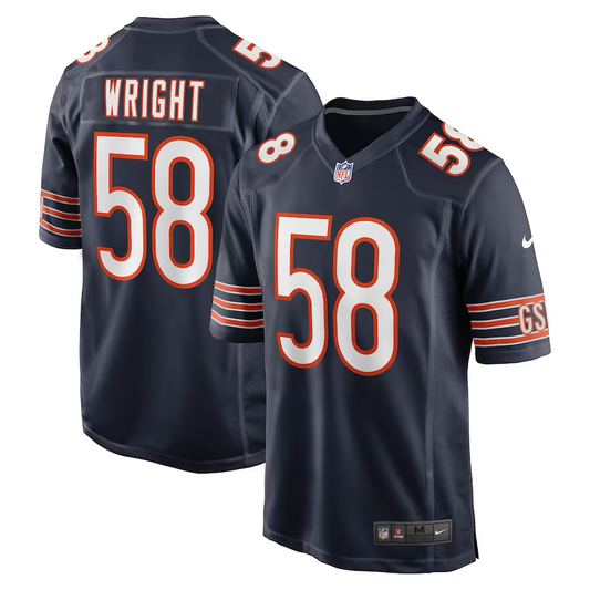Darnell Wright Chicago Bears Jersey