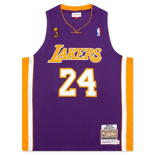 Kobe Bryant #24 Los Angeles Lakers Lila Throwback-Trikot