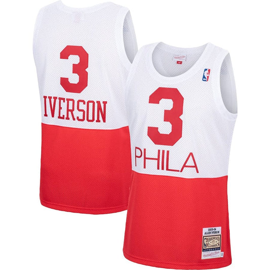 Allen Iverson Philadelphia 76ers Throwback Jersey